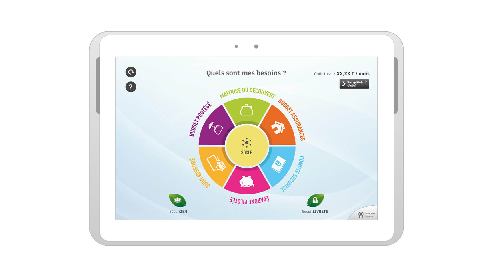 An app deployed on more than 2 500 agency tablets for the Crédit Agricole Île-de-France