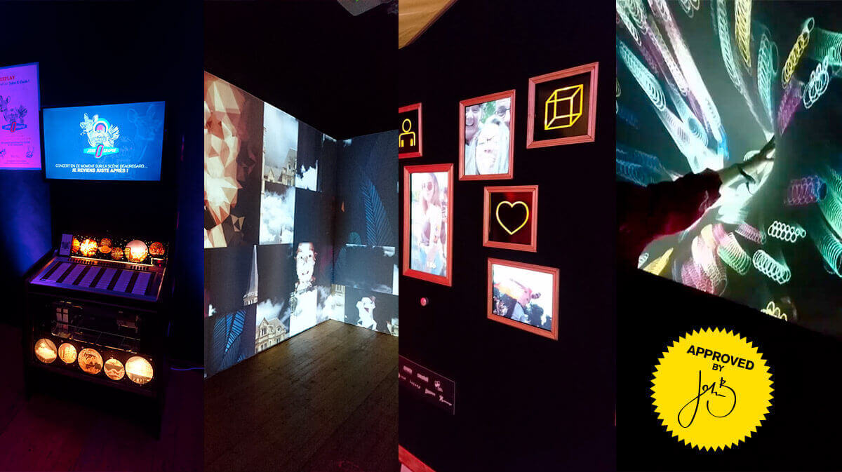 Animations and digital devices for VIP, general public and children’s areas