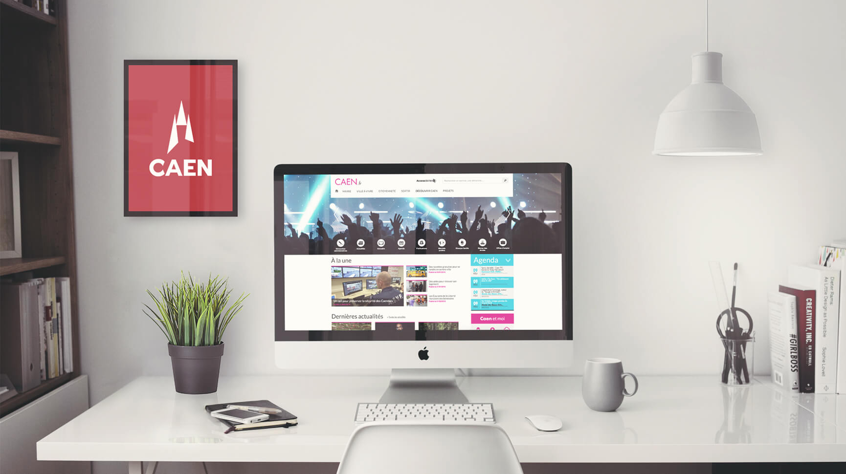 Corporate website more ergonomic, practical and service oriented