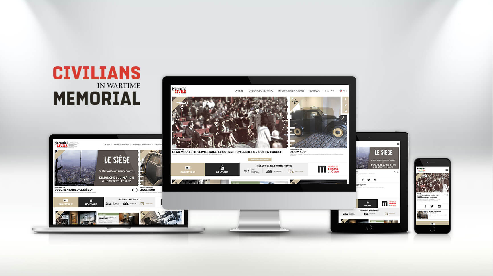 Digital ecosystem re-positioning strategy for the Memorial de Caen Institution