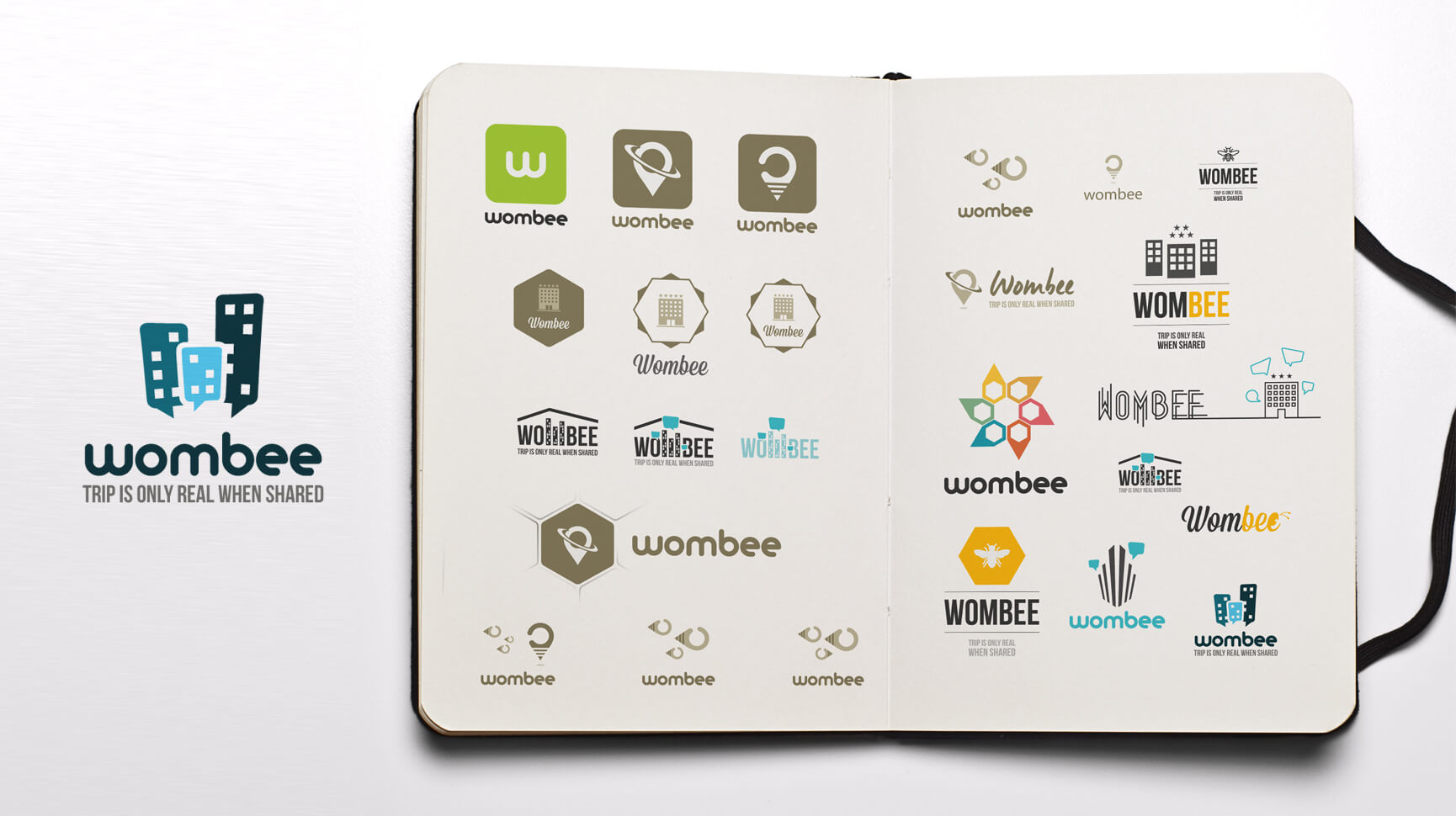 Creation of the name and identity of the new hotel community network