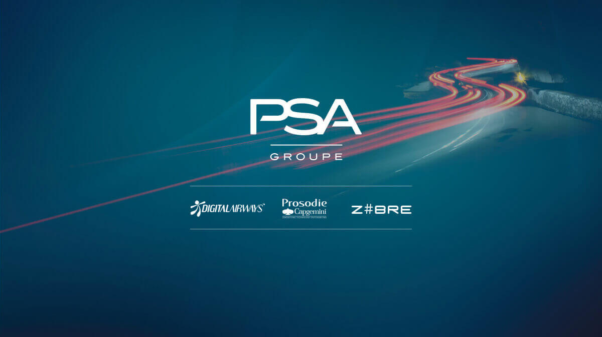 Partner of the Connected Services BU of Peugeot Citroën DS