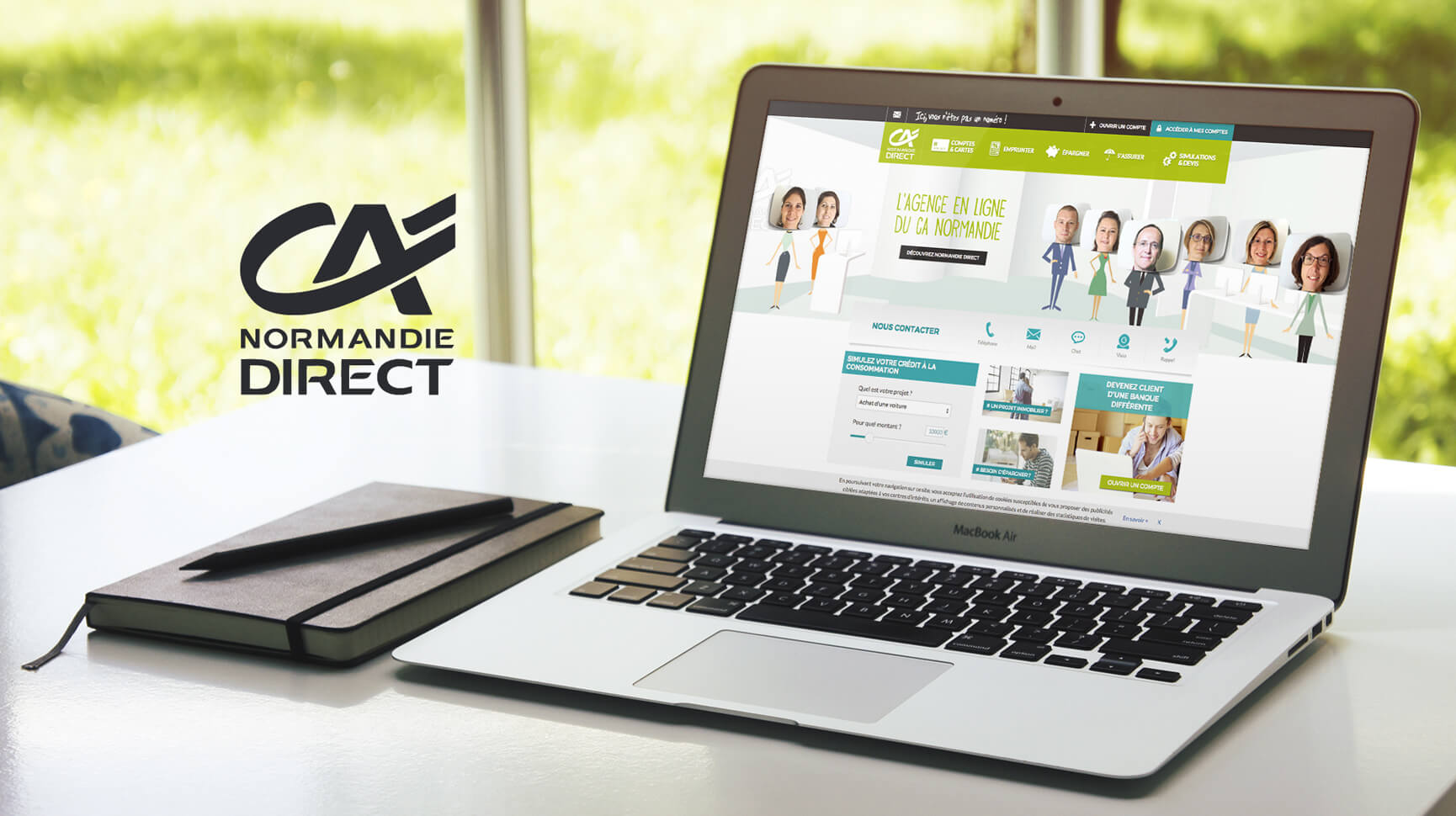 Direct banking and customer relation tools